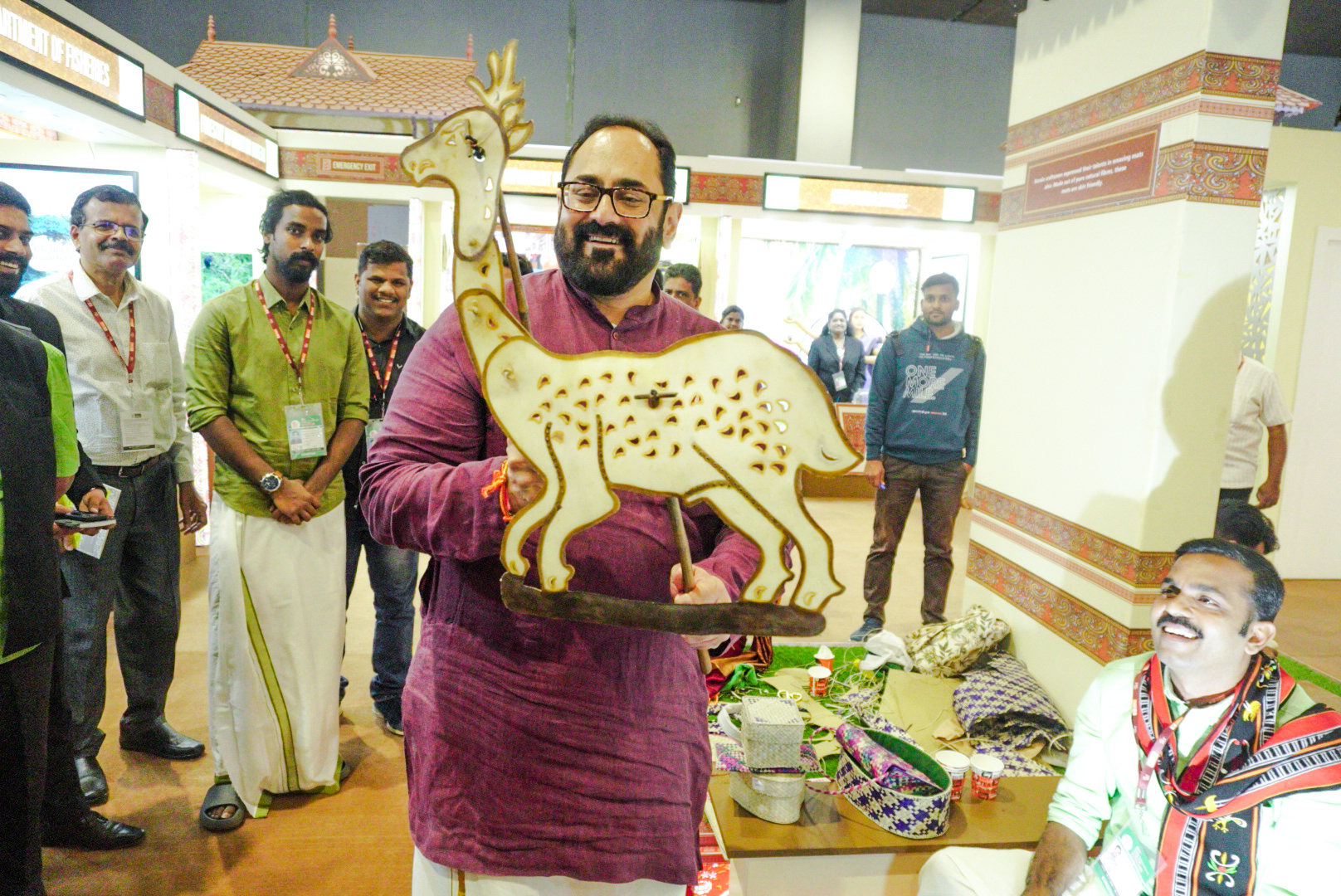 IITF-2022: Kerala pavilion resembles the tradition of God’s Own Country, says Rajeev Chandrasekhar